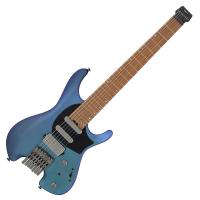 IBANEZ Q547-BMM Q Series Blue Chameleon Metallic Matte 7弦エレキギター ヘッドレスギター