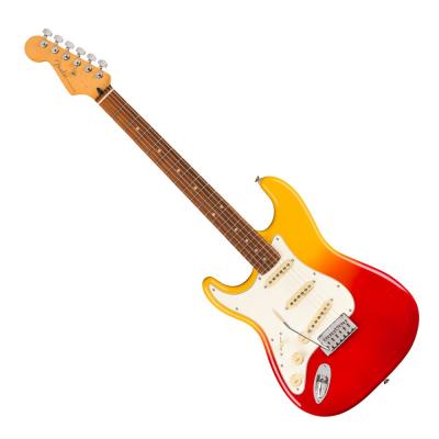 Fender Player Plus Stratocaster LH PF Tequila Sunrise エレキギター