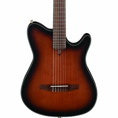 Ibanez FRH10N-BSF エレガットギター ボディアップ画像