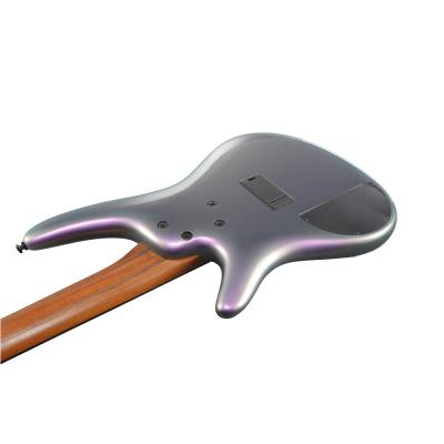 IBANEZ SR505E-BAB Black Aurora Burst Gloss 5弦 エレキベース 5弦 エレキベース ボディアップ サイド 裏面 画像