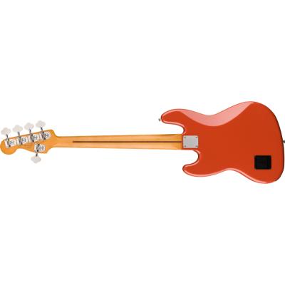 Fender Player Plus Jazz Bass V MN Fiesta Red エレキベース ボディバック画像