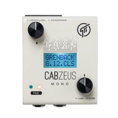 GFI SYSTEMS CABZEUS Mono (キャブゼウスモノ) スピーカーキャビネットシミュレーター DI ダイレクトボックス ギターエフェクター