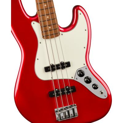 Fender フェンダー Player Jazz Bass Pau Ferro Fingerboard Candy Apple Red エレキベース ボディトップ画像