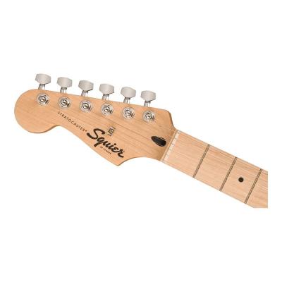 Squier スクワイヤー スクワイア Sonic Stratocaster LH MN BLK エレキギター ストラトキャスター レフトハンド 左利き用 ヘッド部