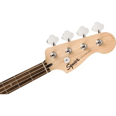 Squier スクワイヤー スクワイア Sonic Precision Bass LRL BLK エレキベース ヘッド画像