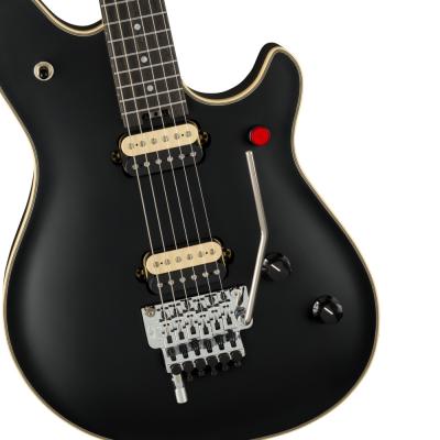 EVH イーブイエイチ MIJ Series EVH Signature Wolfgang Stealth Black エレキギター ボディのアップ画像