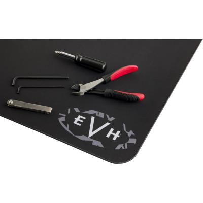EVH Work Mat Black and Gray LOGO メンテナンスマット ロゴとメンテナンスツール