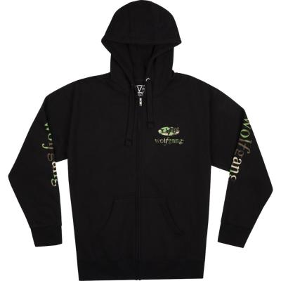 EVH イーブイエイチ Wolfgang Black and Camo Hoodie Sサイズ パーカー フーディ