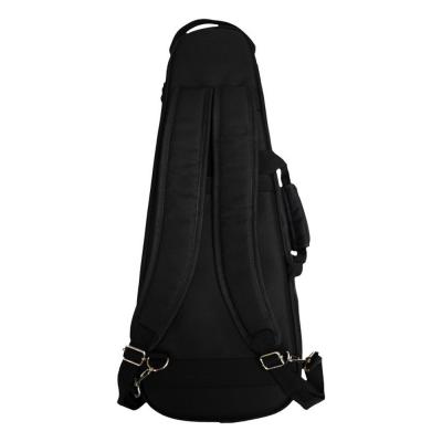 KIWAYA KLC-D-Ten/BK 2本収納 ダブルウクレレライトケース テナーサイズ対応 ブラック ウクレレライトケース テナー用ウクレレケース 裏面 画像