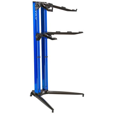 STAY MUSIC Piano 1200/02 BL 88鍵デジタルピアノ対応 2段キーボードスタンド ブルー