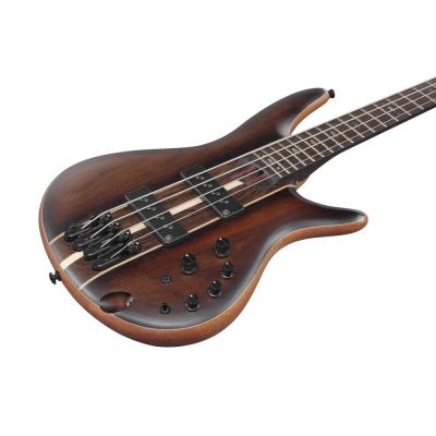 IBANEZ SR1350B-DUF SR Premium Dual Mocha Burst Flat エレキベース ボディ斜めアングル画像
