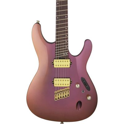IBANEZ SML721-RGC Axe Design Lab Rose Gold Chameleon エレキギター ボディ画像