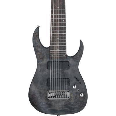 IBANEZ RG9PB-TGF Axe Design Lab Transparent Gray Flat 9弦エレキギター ボディ画像