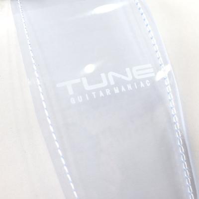 TUNE チューン TS-3800S WH ギター・ベースストラップ ロゴ部画像