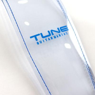 TUNE チューン TS-3800S Blue ギター・ベースストラップ ロゴ部画像