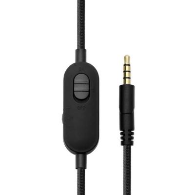 ADV. NSMO 2nd ゲーミングヘッドセット 密閉型ヘッドホン 音声ミュートスイッチ、無段階ボリュームダイヤルが搭載