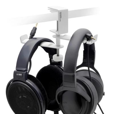 ADV. エーディーブイ Dual Suspension WHT ヘッドホンハンガー 使用例