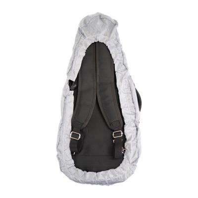 KIWAYA キワヤ UR-C オリジナルレインカバー グレー コンサートウクレレ用 ケース取り付け画像