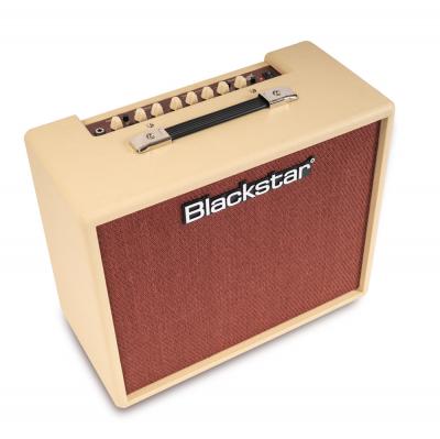BLACKSTAR ブラックスター DEBUT 50R CRAEM OXBLOOD ギターアンプ 50W コンボ 斜め上からのトップ画像