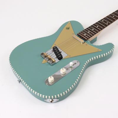 Caramel’s Guitar Kitchen キャラメルズ ギター キッチン V3 Cream Pistachio エレキギター エレキギター TLタイプ ボディアップ 画像