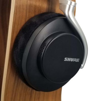 Dekoni Audio デコニオーディオ EPZ-AONIC-CHS Shureヘッドホン用イヤーパッド 装着イメージ