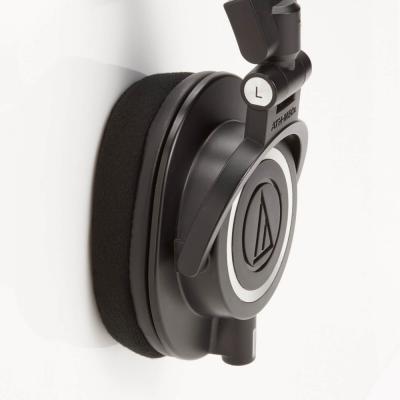Dekoni Audio デコニオーディオ EPZ-ATHM50X-ELVL Audio-Technicayヘッドホン用イヤーパッド 装着イメージ