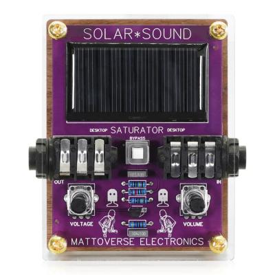 Mattoverse Electronics マットバース エレクトロニクス Solar Sound Desktop Saturator ノイズ サチュレーター ギターエフェクター