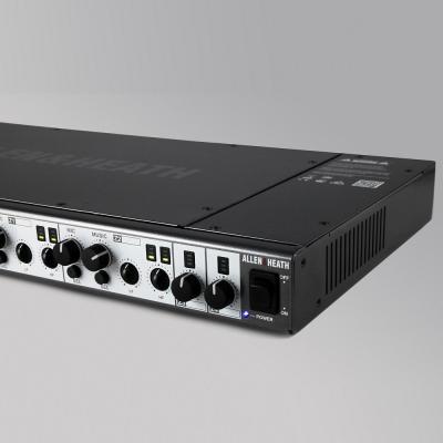 Allen & Heath アレンアンドヒース GR4 アナログ・ミキシングコンソール 正面電源スイッチ部