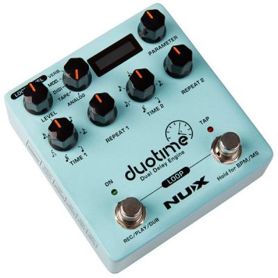 NUX ニューエックス Duotime ディレイ ギターエフェクター 詳細画像