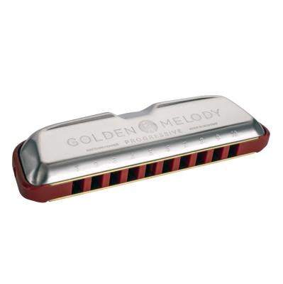 HOHNER ホーナー Golden Melody Progressive G 10ホールハーモニカ 詳細画像