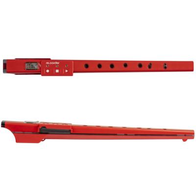 ARTinoise LUNATICA アルティノイズ ルナティカ RED 電子リコーダー re.corder トップ、サイド