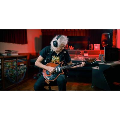 VOX AP-BM amPlug Brian May アンプラグ ブライアン・メイ バッキングリズム機能搭載 ボックス 演奏中のブライアン・メイ