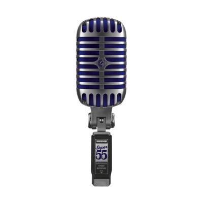 SHURE シュア SUPER 55-J ボーカル用ガイコツマイク 正面画像