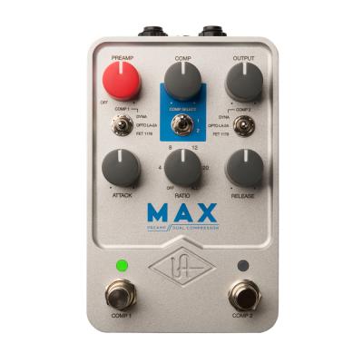 UNIVERSAL AUDIO ユニバーサルオーディオ UAFX MAX Preamp & Dual Compressor プリアンプ コンプ ギターエフェクター