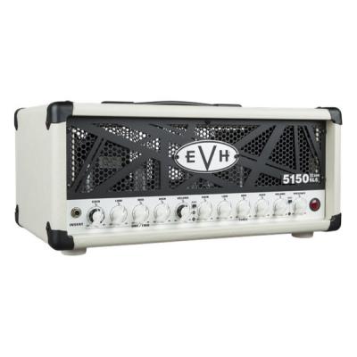 EVH イーブイエイチ 5150III 50W 6L6 Head， Ivory ギターアンプヘッド 左サイドからフロントパネル
