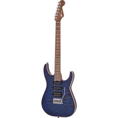 Charvel シャーベル USA Select DK24 HSS 2PT CM QM Caramelized Maple Fingerboard Blue エレキギター
