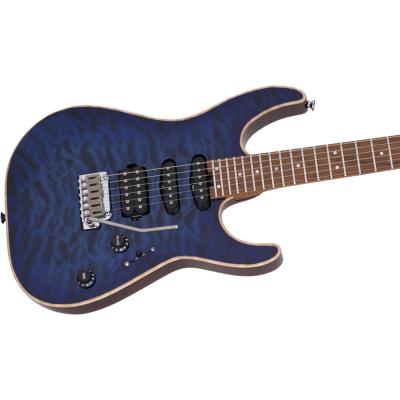 Charvel シャーベル USA Select DK24 HSS 2PT CM QM Caramelized Maple Fingerboard Blue エレキギター