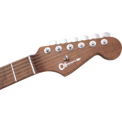 Charvel シャーベル USA Select DK24 HSS 2PT CM QM Caramelized Maple Fingerboard Blue エレキギター