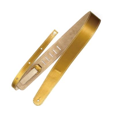 Richter Straps リヒターストラップ #1376 RAW II Metallic Gold ギターストラップ