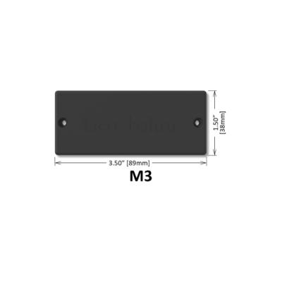 Bartolini バルトリーニ M34C-T 4-String Original M3 Soapbar Bridge Position ベース用ピックアップ サイズ表