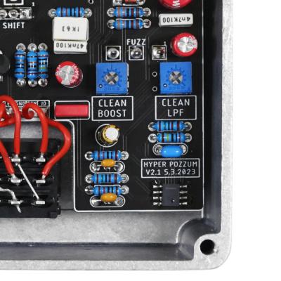 Unsound Circuitry アンサウンドサーキタリー HYPER POZZUM V2 ファズ ギターエフェクター 基盤画像