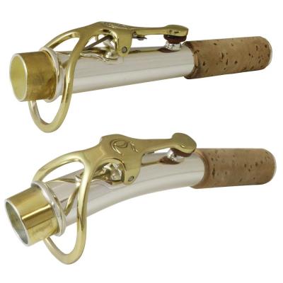 Chateau シャトー CSS-H92SL ソプラノサックス 銀メッキ仕上げ ネック画像