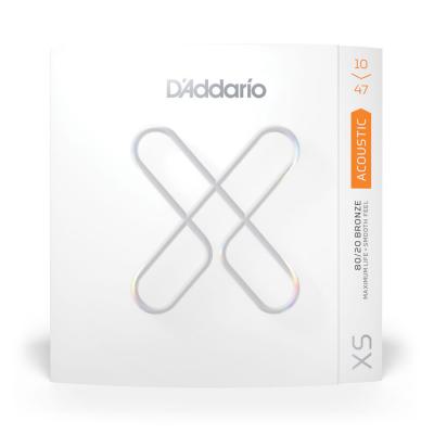 D’Addario XSABR1047 XS 80/20 BR Extra Light 10-47 アコースティックギター弦 コーティング弦