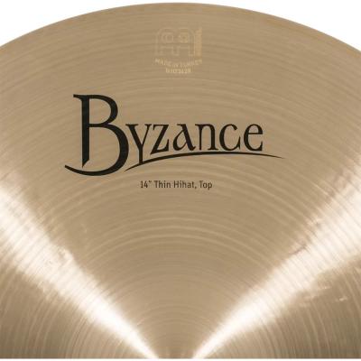 MEINL マイネル B14TH Byzance Traditional 14” Hihats THIN ハイハット トップ&ボトム トップロゴ