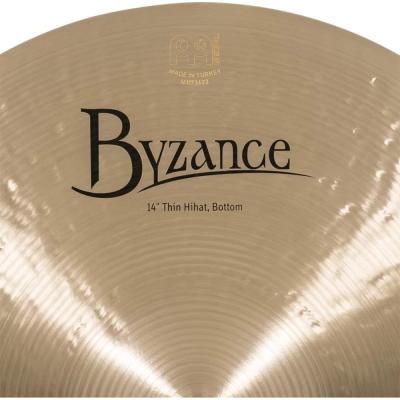 MEINL マイネル B14TH Byzance Traditional 14” Hihats THIN ハイハット トップ&ボトム ボトムロゴ