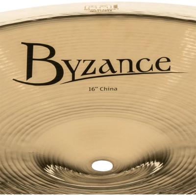 MEINL マイネル B16CH-B Byzance Brilliant 16” China チャイナシンバル 表ロゴ