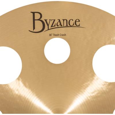 MEINL マイネル B16TTRC Byzance Traditional 16” Trash Crash クラッシュシンバル ロゴ
