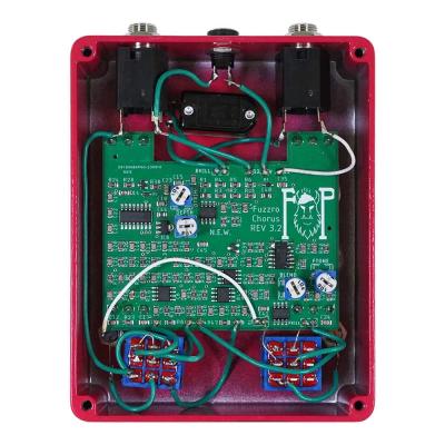 Fuzzrocious Pedals ファズロシャスペダルズ TYRANNOCHORUS コーラス ファズ エフェクター 内部画像