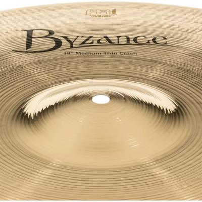 MEINL マイネル B19MTC-B Byzance Brilliant 19” MEDIUM THIN Crash クラッシュシンバル カップ