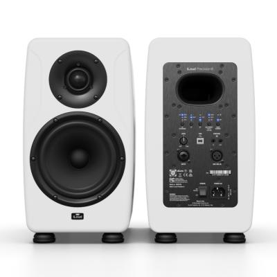 IK Multimedia アイケーマルチメディア iLoud Precision 6-White スタジオモニタースピーカー 1本 前後画像